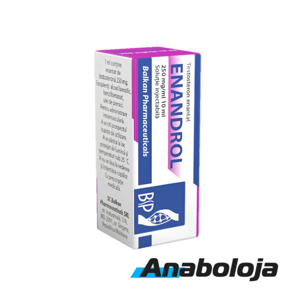 Comprar Enantato de testosterona Balkan 250 mg/ml Frasco