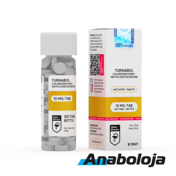 Comprar Clorodehidrometiltestosterona Hilma Biocare 10 mg